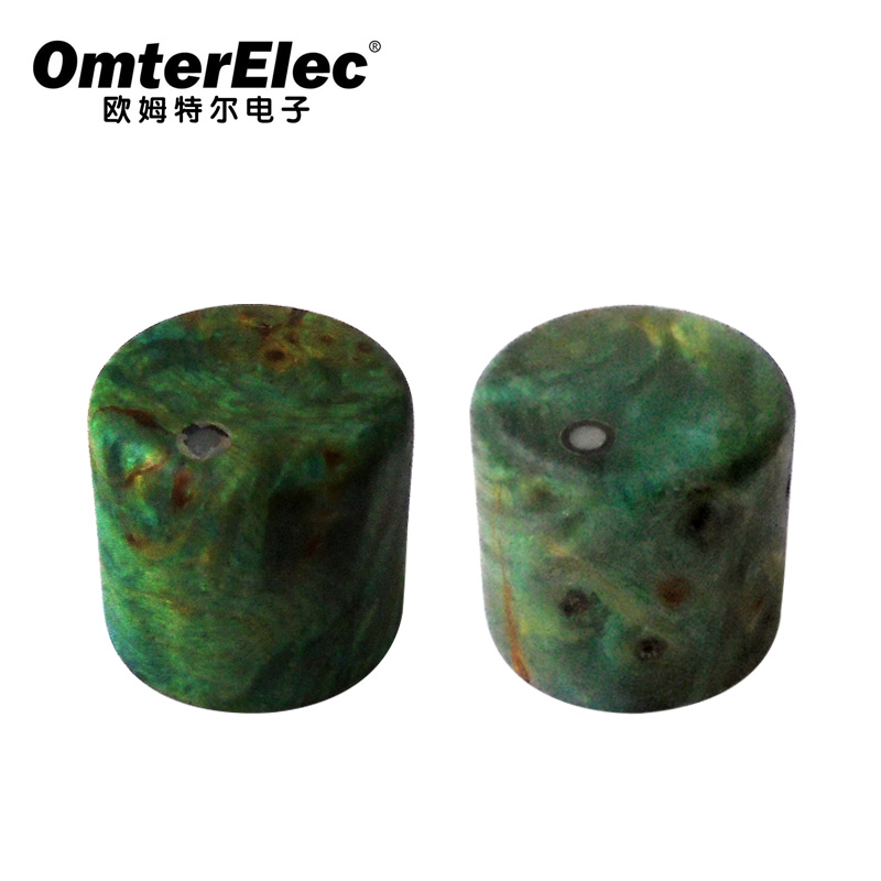 stabilized wood guitar knob