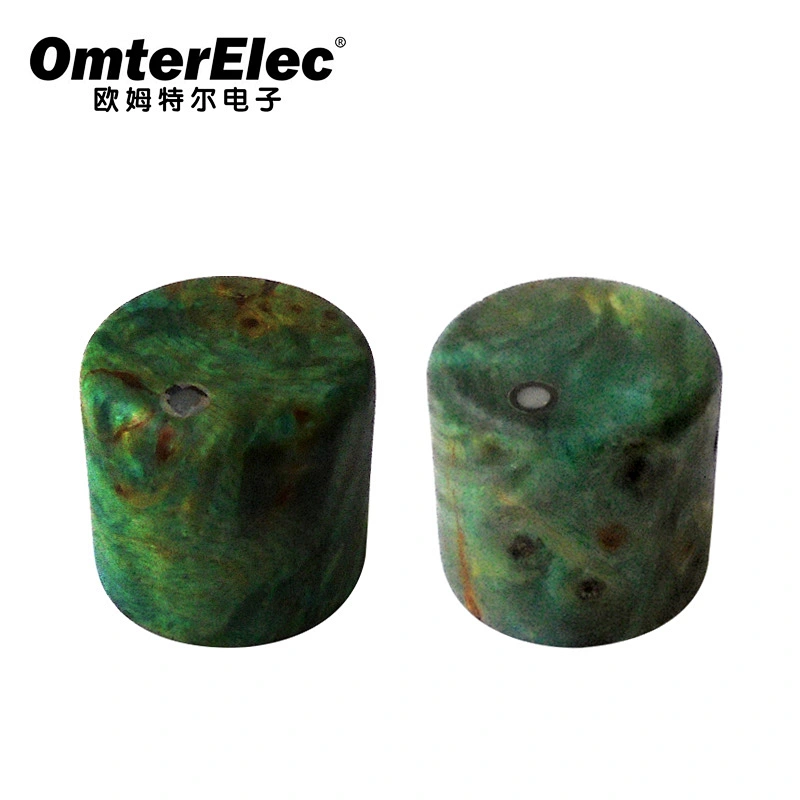 stabilized wood guitar knob
